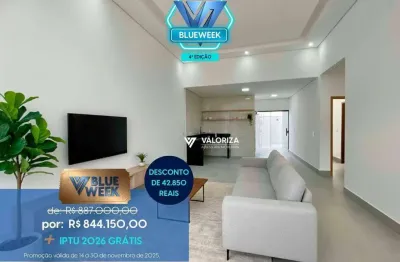 Casa com 3 quartos, sendo 1 suíte à venda, 105 m² por r$ 887.000 - condomínio terras de são francisco - sorocaba/sp