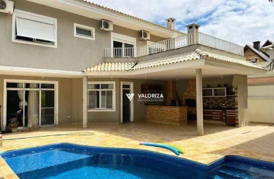 Casa com 4 quartos, 300 m² - venda por r$ 3.200.000 ou aluguel por r$ 10.602/mês - parque campolim - sorocaba/sp