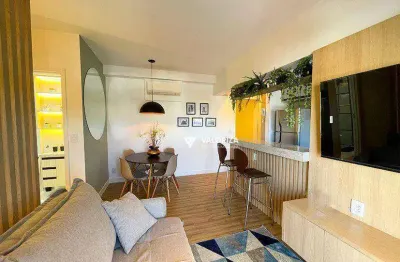 Studio com 1 quarto para alugar, 37 m² por r$ 4.252/mês - edifício notting hill - sorocaba/sp