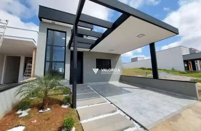 Casa com 3 dormitórios à venda, 117 m² por r$ 778.000,00 - condomínio residencial jardim - sorocaba/sp