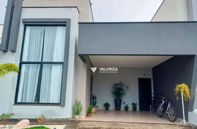 Casa com 3 quartos, sendo 1 suíte à venda, 140 m² por r$ 1.050.000 - condomínio reserva ipanema - sorocaba/sp