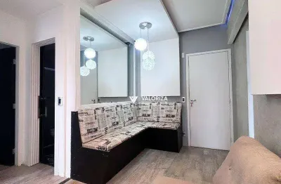 Apartamento com 2 quartos à venda, 47 m² por r$ 350.000 - parque campolim - sorocaba/sp