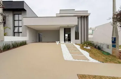 Casa com 3 quartos, sendo 1 suíte à venda, 140 m² por r$ 890.000 - condominio golden park sigma - sorocaba/sp