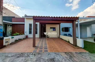 Casa com 3 dormitórios, 120 m² - venda por r$ 650.000,00 ou aluguel por r$ 3.700,01/mês - condomínio horto florestal - sorocaba/sp
