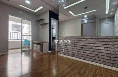 Apartamento com 2 quartos, sendo 1 suíte  à venda, 61 m² por r$ 340.000 - jardim leocádia - sorocaba/sp