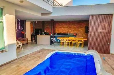 Sobrado com 4 dormitórios à venda, 281 m² por r$ 1.950.000,00 - condomínio mont blanc - sorocaba/sp