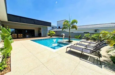 Casa com 5 quarto à venda, 460 m² por r$ 3.000.000 - parque ecoresidencial fazenda jequitibá - sorocaba/sp