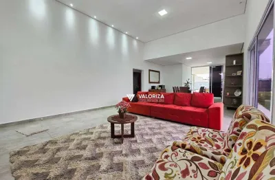 Casa com 3 quartos, sendo 1 suíte com closet à venda, 255 m² por r$ 1.350.000 - condomínio village ipanema ii - araçoiaba da serra/sp