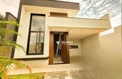 Casa com 3 quartos à venda, 107 m² por r$ 770.000 - condomínio villagio ipanema - sorocaba/sp