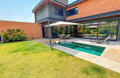 Casa com 4 dormitórios, 344 m² - venda por r$ 4.700.000,00 ou aluguel por r$ 27.025,00/mês - alphaville nova esplanada i - votorantim/sp