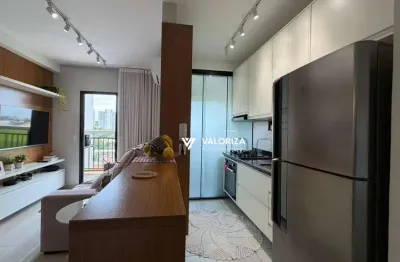 Apartamento com 2 dormitórios à venda, 55 m² por r$ 455.000,00 - condomínio jr campolim - sorocaba/sp