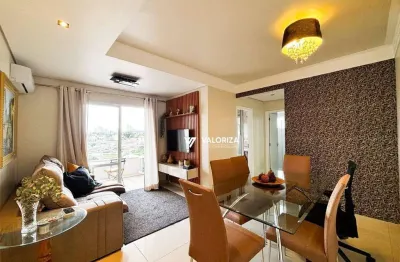 Apartamento com 2 quaertos à venda, 68 m² por r$ 440.000 - jardim refúgio - sorocaba/sp