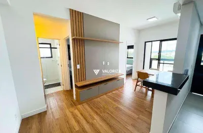 Apartamento com 2 dormitórios para alugar, 48 m² - parque campolim - sorocaba/sp