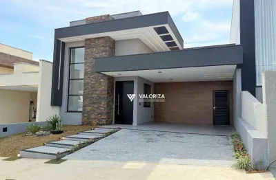 Casa com 3 dormitórios à venda, 156 m² por R$ 1.300.000,00 - Condomínio Sunlake Spa Residencial - Votorantim/SP