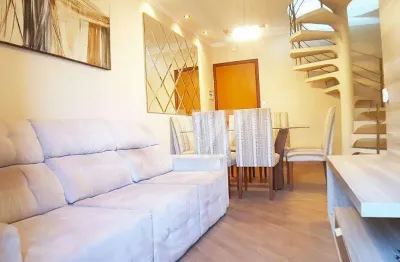 Lindo apartamento duplex com 2 dormitórios e espaço gourmet à venda, 173 m² - residencial garden flowers - jardim vergueiro - sorocaba/sp