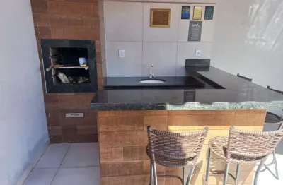 Casa com 3 quartos, sendo 2 suítes, 2 vagas e churrasqueira no bairro residencial gramado em uberlândia!!!