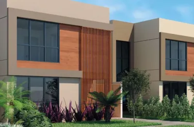 Casa duplex com 3 suítes, piscina, varanda gourmet em condomínio na zona sul