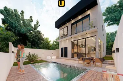 Casa de alto padrão no condomínio terras alpha, bairro granja marileusa: luxo e sofisticação em uberlândia-mg!