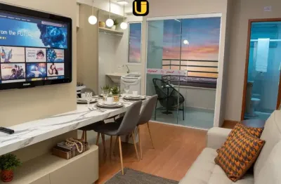 Apartamento 2 quartos, sacada, elevador, área de lazer no grand ville em uberlândia,  zona leste