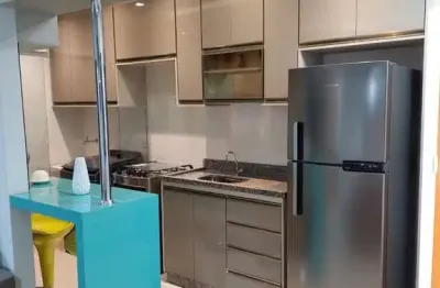Apartamento à venda em uberlândia-mg, jardim espanha: 2 quartos, 1 suíte, 2 salas, 2 banheiros, 1 vaga de garagem, 52m².