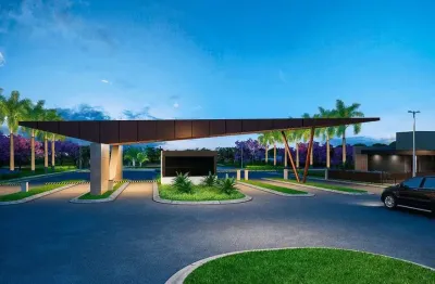 Terreno com à venda no condomínio tamboré com 397,31m² em uberlândia com lazer completo