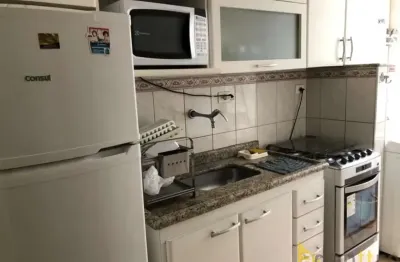 Apartamento tipo kitnet no embaré em santos com 1 vaga suficiente, próximo a praia, comércio ao lado