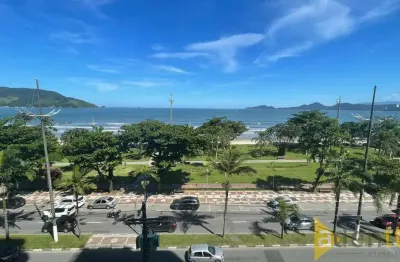 Apartamento com 4 quartos para alugar na avenida bartolomeu de gusmão, 64, aparecida, santos, 226 m2 por r$ 18.000