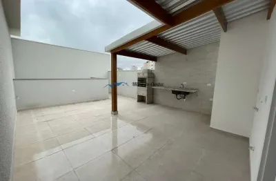Cobertura à venda com 2 dormitórios 1 suíte, 105m² 2 vagas, bairro campestre, santo andré