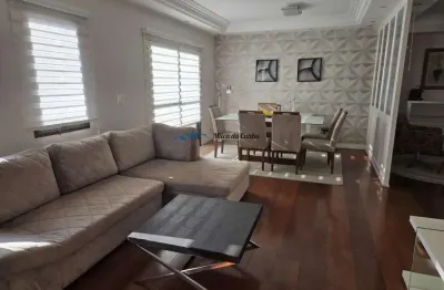 Excelente apartamento à venda, com 144m², 3 dormitórios, sendo 1 suíte, 2 vagas, lazer completo, vila bastos, santo andré