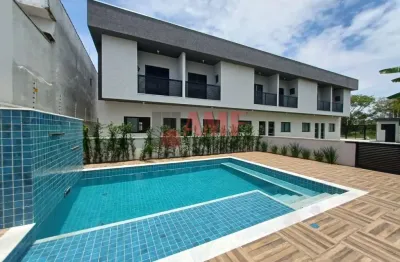 Casa em condomínio fechado com 2 quartos à venda no Bopiranga, Itanhaém 