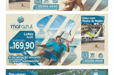 Loteamento Reserva Mar Azul, Cascavel-CE  a 5 minutos da Praia da Barra Nova