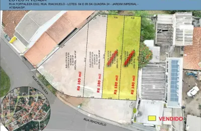 Terreno comercial à venda no Jardim Imperial, Atibaia 