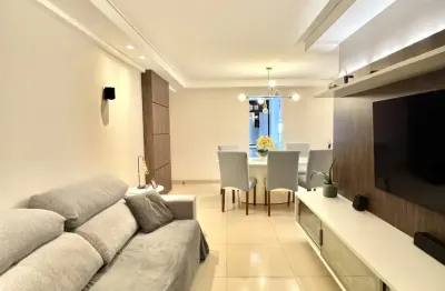 Apto no jd. luna- 88m²- 03qts s/ 01ste- 03vgs- condomínio club!