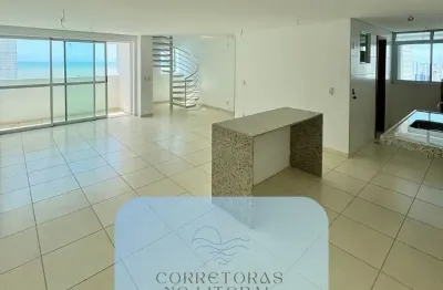 Cobertura duplex- vista mar- bessa- 158 e 163m²- 03sts- 02vgs