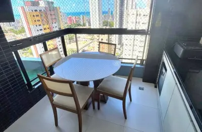 Apto no jd. luna- vista mar- 107m²- 03qts s/ 01ste+dce- 02vgs