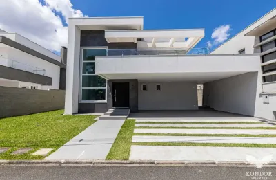 Casa com 3 suítes em condomínio em santa felicidade de 318,74 m²