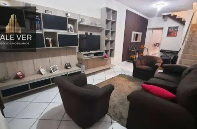 Sobrado com 3 dormitórios à venda, 170 m² por r$ 479.000,00 - parque residencial flamboyant - são josé dos campos/sp