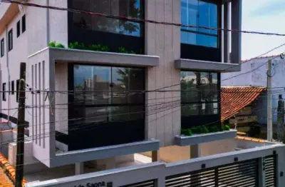 Casa 2 quartos à venda no maracanã praia grande - garagem e porcelanato