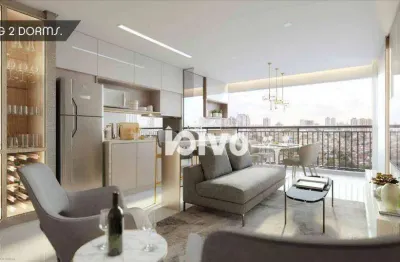 Apartamento residencial com 2 dormitórios à venda, 54 m² - ipiranga - são paulo/são paulo