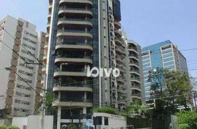 Cobertura à venda, 618 m² por r$ 13.000.000,00 - moema pássaros - são paulo/sp