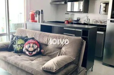 Apartamento residencial com 1 dormitório à venda, 43 m² - campo belo - são paulo/são paulo