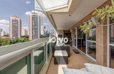 Apartamento com 4 dormitórios à venda, 240 m² por r$ 4.300.000,00 - brooklin - são paulo/sp