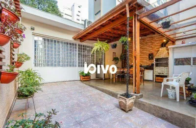 Sobrado com 3 dormitórios ( uma suíte com sacada ), 5 vagas, quintal e churrasqueira, à venda, 185 m² por r$ 2.100.000 - vila clementino - são paulo.
