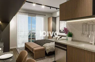 Studio residencial com 1 dormitório à venda, 25 m² - pinheiros - são paulo/são paulo