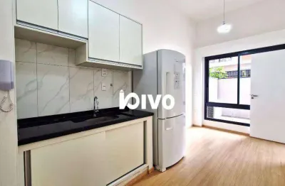 Apartamento garden residencial com 1 dormitório para alugar, 35 m² - vila clementino - são paulo/são paulo