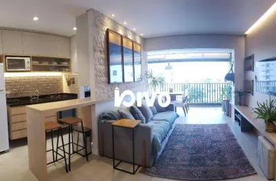 Apartamento residencial com 2 dormitórios à venda, 68 m² - mirandópolis - são paulo/são paulo