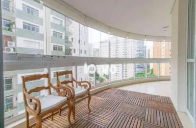 Apartamento residencial com 3 dormitórios à venda, 124 m² - moema - são paulo/são paulo