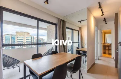 Apartamento com 2 dormitórios para alugar, 41 m² por R$ 5.103,00/mês - Moema Pássaros - São Paulo/SP