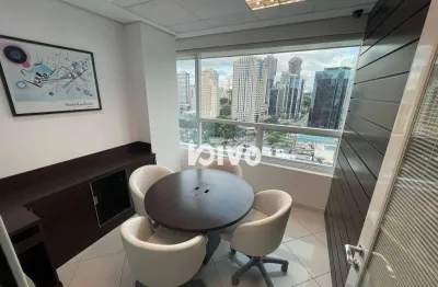 Sala para alugar, 39 m² por r$ 6.826,47/mês - jardim das acácias - são paulo/sp