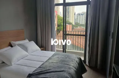 Studio residencial com 1 dormitório para alugar, 24 m² - santo amaro - são paulo/são paulo